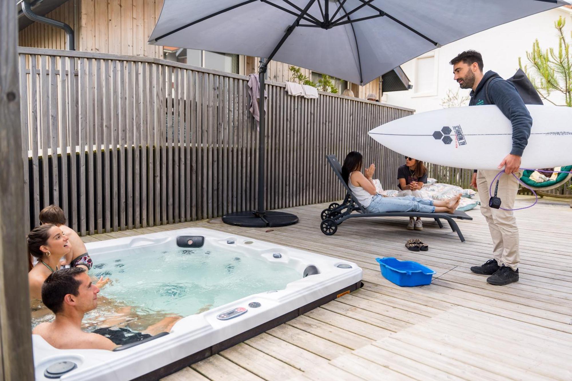Ted Surf House Bed & Breakfast Capbreton Dış mekan fotoğraf