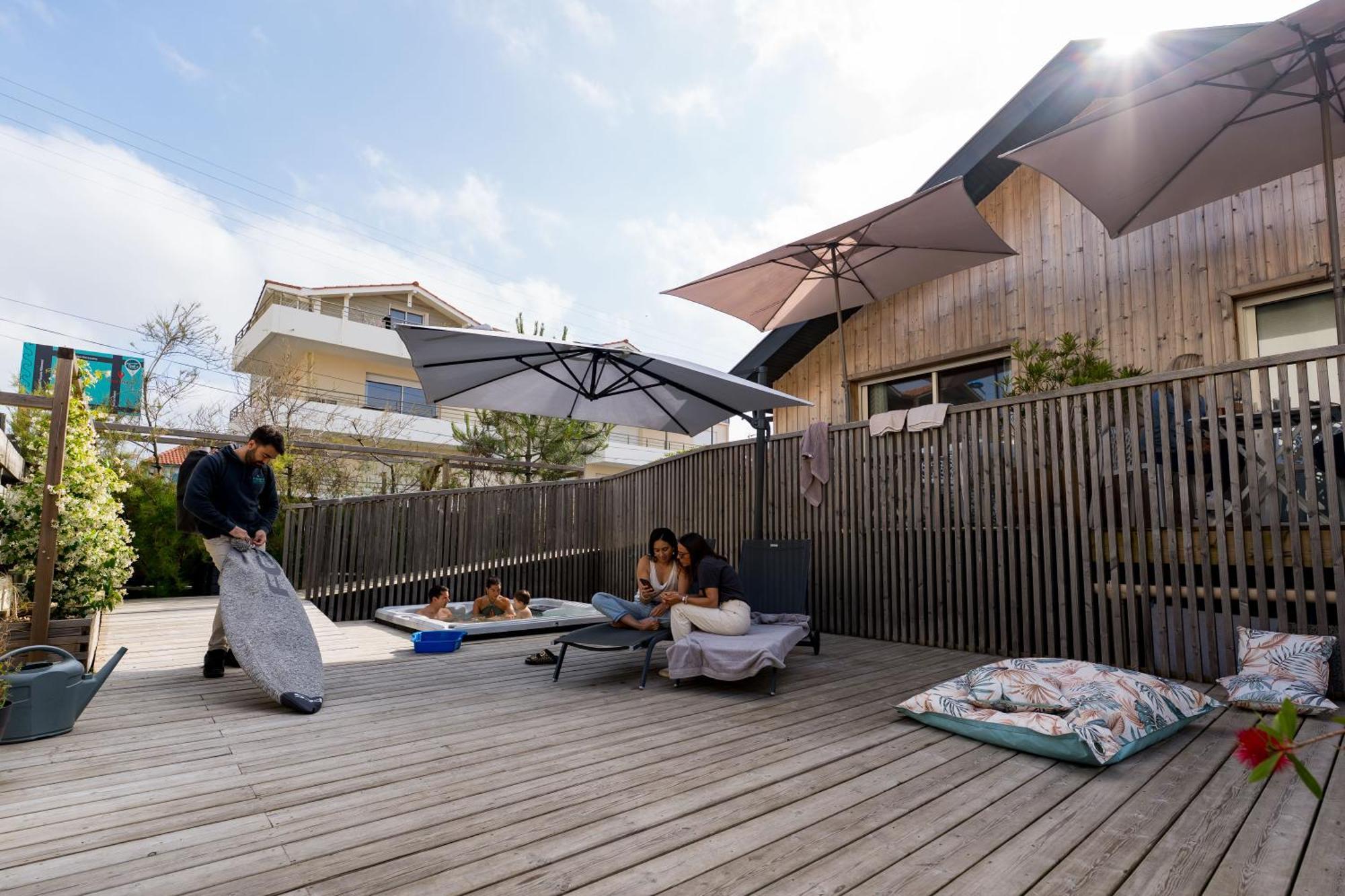 Ted Surf House Bed & Breakfast Capbreton Dış mekan fotoğraf